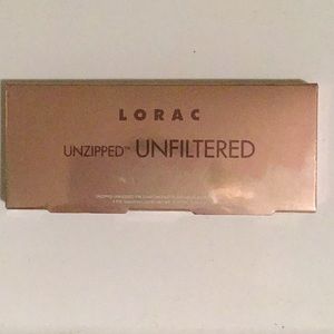 Lorac unzipped unfinished eyeshadow palette